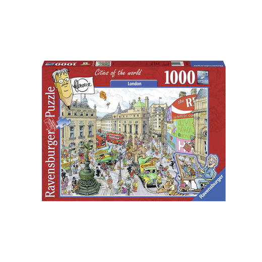 Ravensburger拼图  成人拼图漫画伦敦1000片减压拼装玩具 商品图0