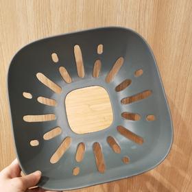 显初方形镂空果篮