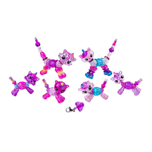 斯平马斯特Spin Master  翠斯蒂魔法手链合家欢套装百变萌宠儿童diy手工串珠项链 商品图1