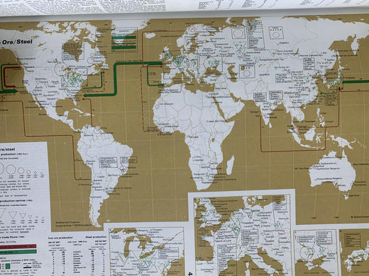 牛津世界经济地图集 300余幅插图 精装8开 商品图13