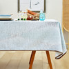 浅蓝碧波与微风棉质帆布桌布 商品缩略图0