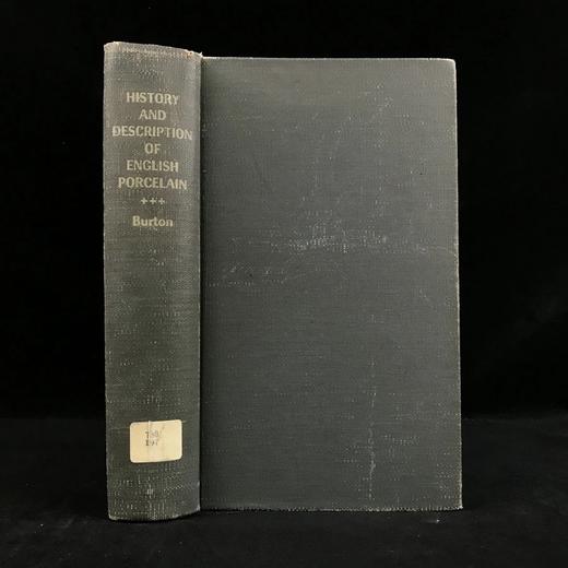 1902年 英国瓷器史 35幅彩色与90幅黑白插图 漆布精装18开 商品图0
