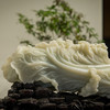 和田玉雕白菜摆件（红木座） 商品缩略图1