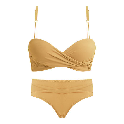 无痕内衣女无钢圈聚拢少女小胸显大平胸专用性感文胸罩套装加厚 商品图4