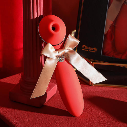 KISTOY伊丽莎白女用吸阴按摩震动棒 商品图0