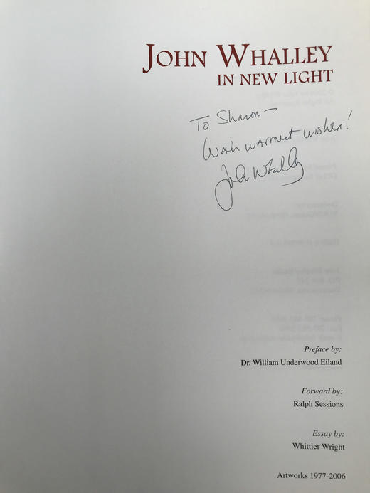 画家签名本！美国当代艺术家约翰·沃雷作品集 近百幅插图 精装16开 商品图3