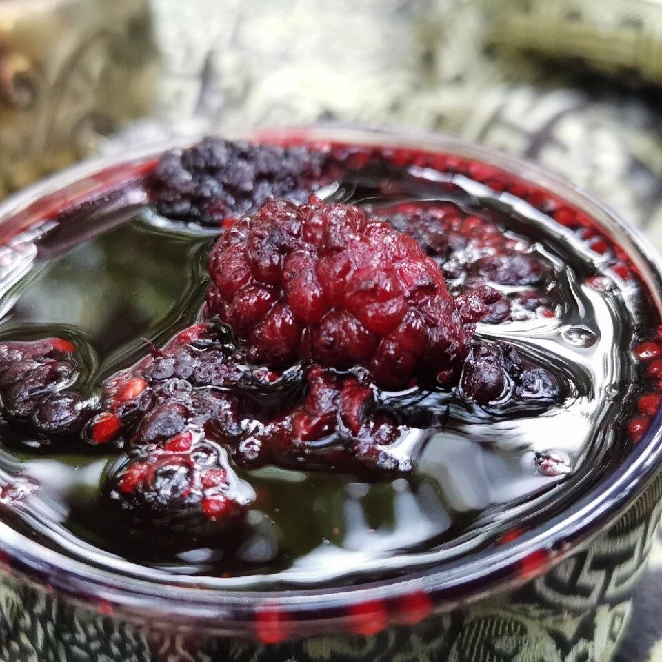 新疆药桑原汁果酱 含40%果肉 60%果汁 无其它添加