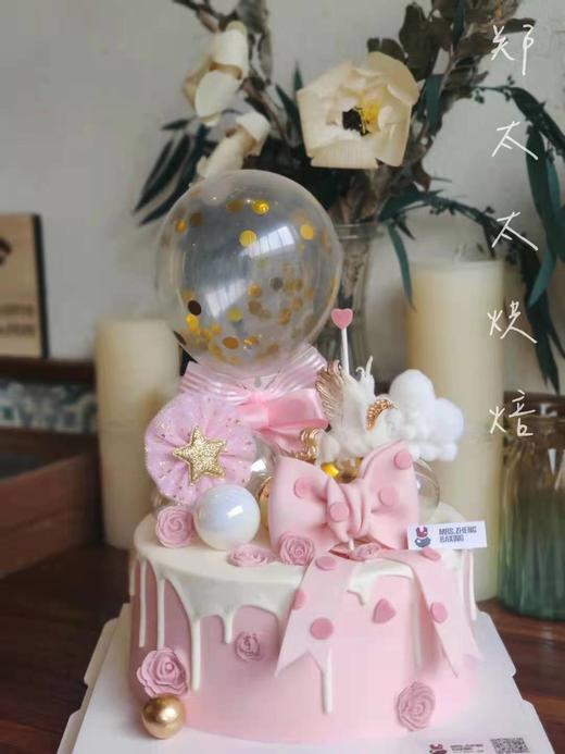 粉色气球蝴蝶结加高款 商品图1