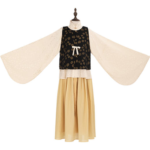 【限量】人民文学出版社x徐娇织羽集【秋夜即事】明制改良日常汉元素套装 商品图4