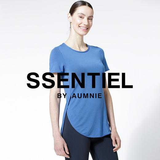 全配色 经典高低开叉T恤 SSENTIEL SPLIT TEE 商品图7