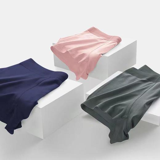 【猫人秋季新款抗jun防螨内裤】猫人男士内裤石墨烯抗jun无痕男纯色棉质四角裤平角裤透气底裤 商品图8