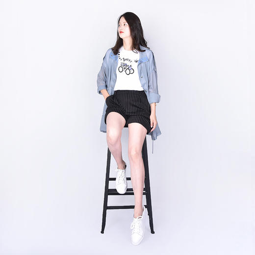 圣三利女装春夏季轻薄款外套SL121A26 商品图2