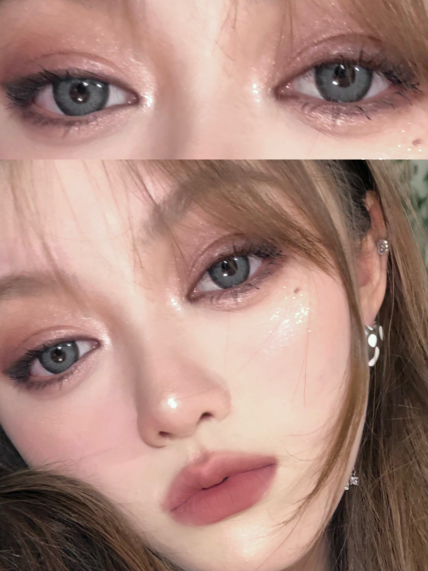 大椰子灰约14.5mm着色约13.8mm【瞳孔偏大可能会挡视线，介意慎拍】【年抛型】125/150/275/400/50/700/750/800度缺货