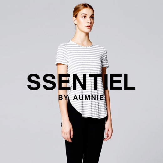 全配色 经典高低开叉T恤 SSENTIEL SPLIT TEE 商品图6