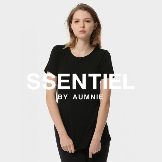 全配色 经典高低开叉T恤 SSENTIEL SPLIT TEE 商品图4