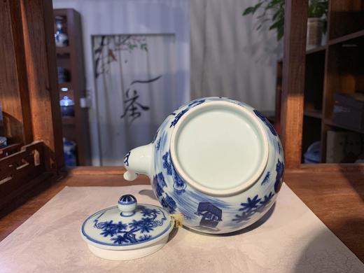 杜芳星：柴窑宋人斗茶图提梁壶 商品图1