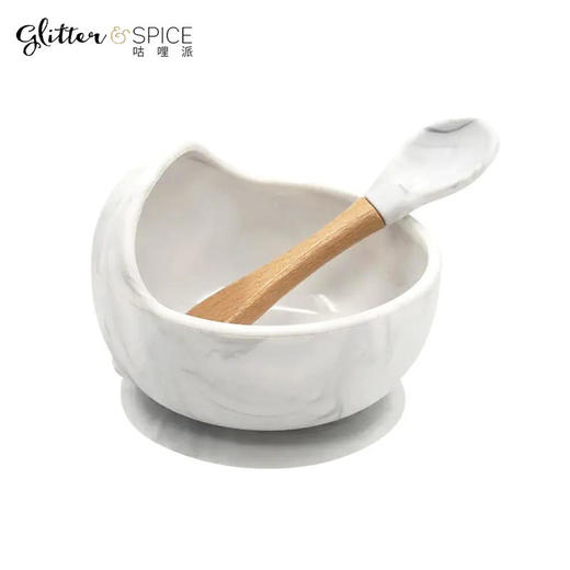 加拿大Glitter&Spice咕哩派宝宝餐碗套装 商品图1