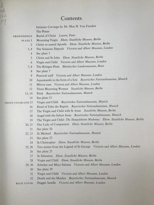 哥特式雕塑图集 32幅插图 漆布精装8开 商品图4