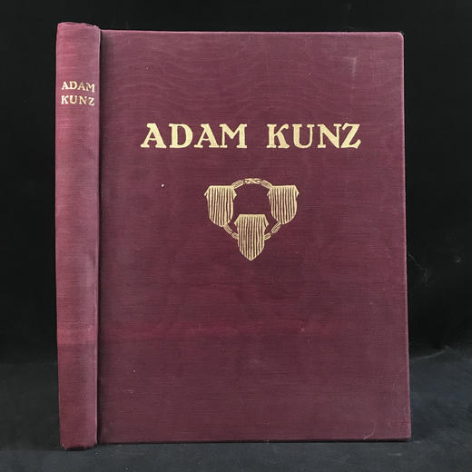 【德语】1921年 亚当·昆茨传记与画作集 数百幅插图 布面精装大16开 商品图0