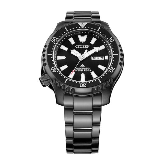 西铁城日本官方正品不锈钢覆BIP河豚二代200米潜水星期日历机械表NY0135-80EB 商品图2