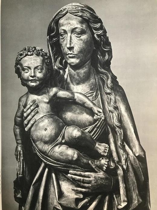 哥特式雕塑图集 32幅插图 漆布精装8开 商品图7