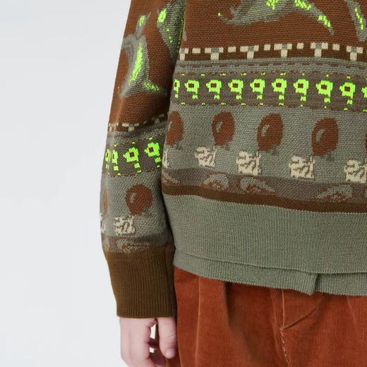 江南布衣童装21秋装新款男女童潮流时尚毛衫1L8307150 商品图3