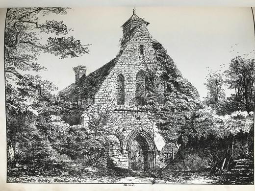 1862年 绘画协会作品集 约百幅插图 真皮精装大16开 商品图7