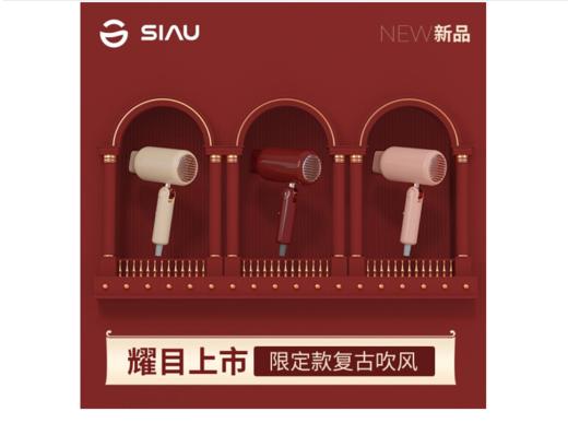 罗拉如炬远红外线低辐射电吹风复古款CL-611浮世白 商品图1