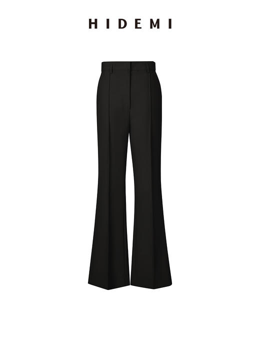 HIDEMI简约设计感微喇九分裤 商品图10