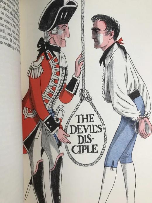 萧伯纳戏剧两部 波兰画家乔治·希姆配图 漆布精装16开 商品图13