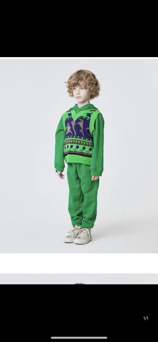 江南布衣童装21秋装新款男女童潮流时尚毛衫1L8307150 商品图4