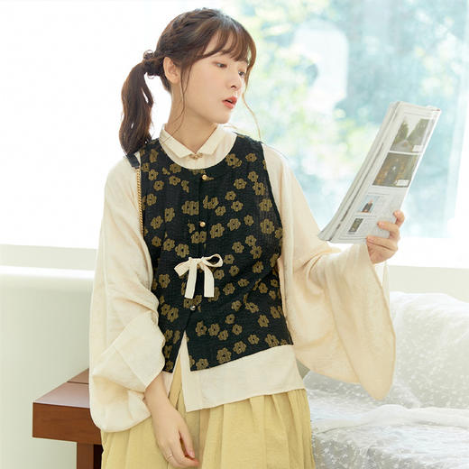 【限量】人民文学出版社x徐娇织羽集【秋夜即事】明制改良日常汉元素套装 商品图3