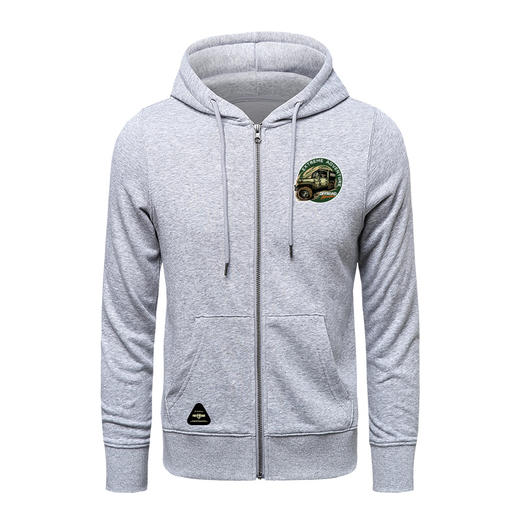 NMT-1681秋冬2021新款经典开衫拉链小图案印花运动卫衣衫 商品图4