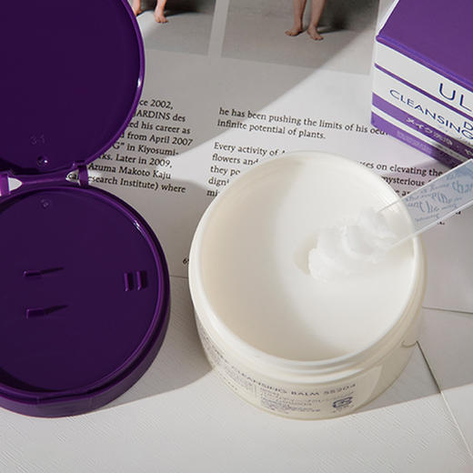 日本uluka紫苏卸妆膏温和深层清洁痘毛孔闭口敏感肌卸妆SPA级卸妆 商品图4