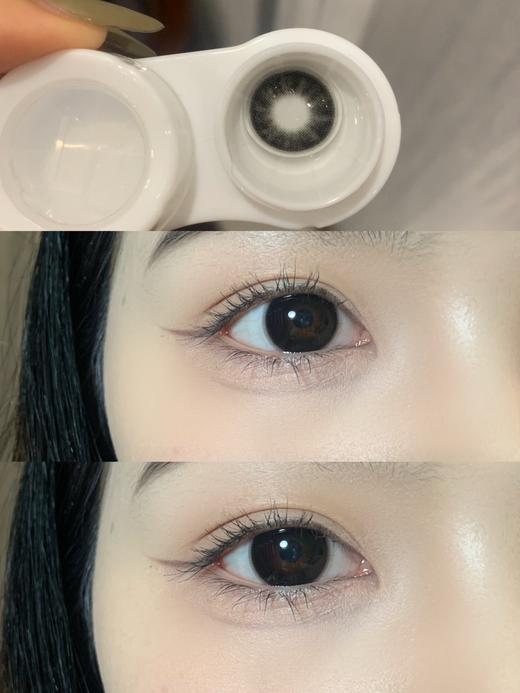 lvycon 琉璃镜黑 年抛 2 14.5mm 着色13.7mm 基弧8.6  含水38% 韩国进口 商品图1