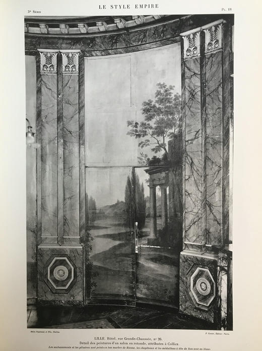 【法语】44*33cm！1925年 法国帝政风格家具图集（卷3） 40页插图 散页装 商品图8