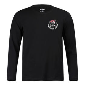 NMT-1667秋冬2021新款长袖越野休闲运动个性印花图案纯色弹力T恤