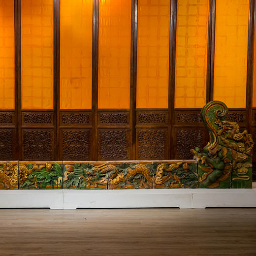 明 琉璃鸱吻构件 商品图1