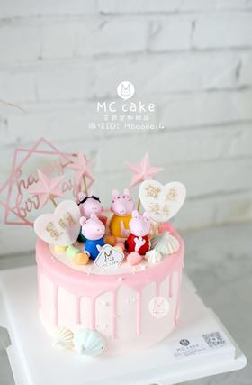 玩具小猪佩奇一家