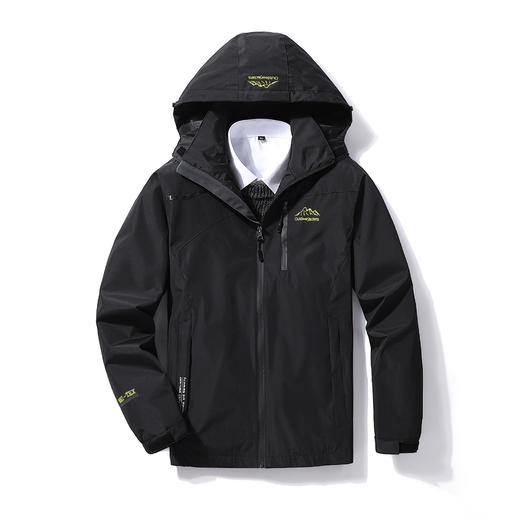 【夹克】春秋夹克男薄款连帽冲锋衣透气防沷水休闲运动 商品图4