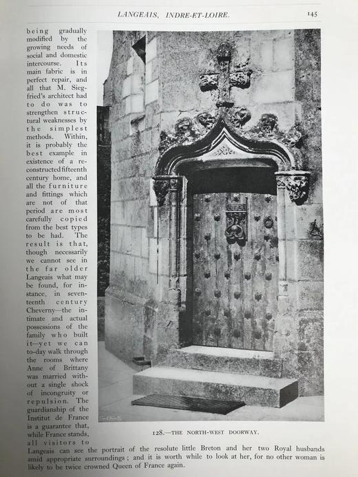 8开本 约20世纪初 法国25座伟大建筑图集 380幅插图 漆布脊精装 商品图8