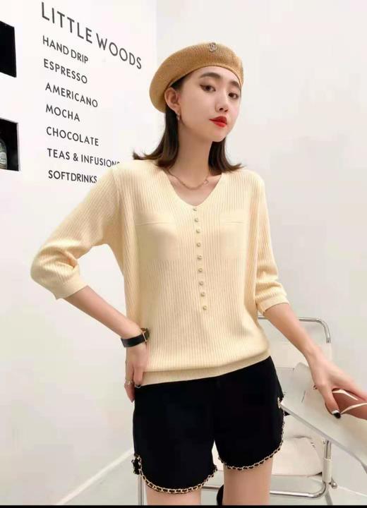 色彩之旅914中袖衫 商品图0