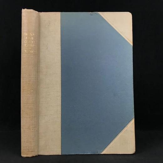 8开本 约20世纪初 法国25座伟大建筑图集 380幅插图 漆布脊精装 商品图0