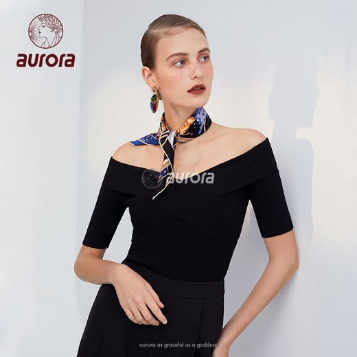 曙光 真丝丝巾 商品图1