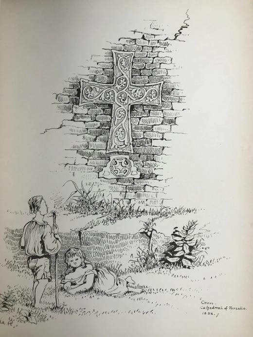 1856年 绘画协会作品集 约百幅插图 平装大16开 商品图8