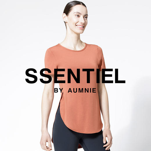 全配色 经典高低开叉T恤 SSENTIEL SPLIT TEE 商品图5