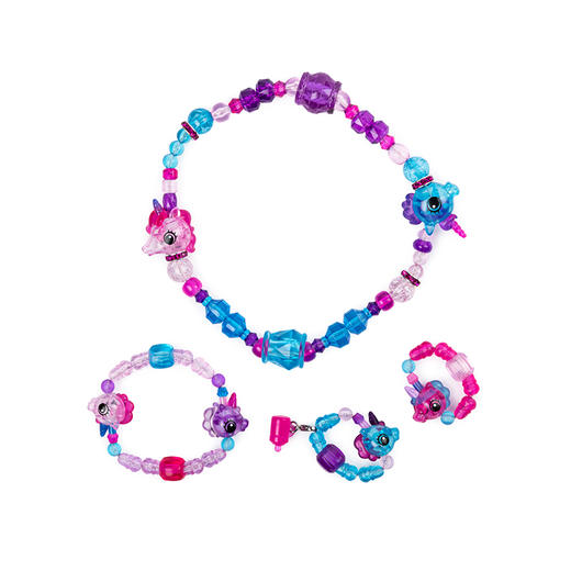 斯平马斯特Spin Master  翠斯蒂魔法手链合家欢套装百变萌宠儿童diy手工串珠项链 商品图2