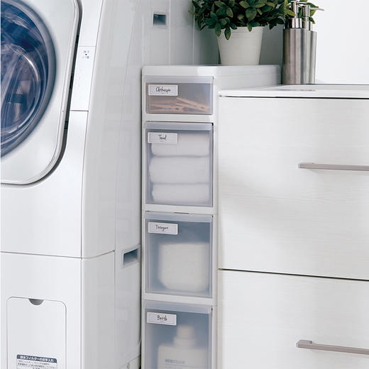 利快日本进口标签板家用纯色树脂标牌索引牌储物便签牌白板签牌子 商品图2