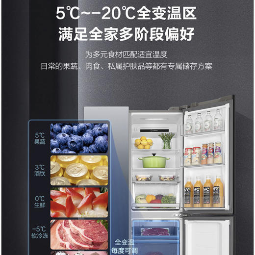 海尔（Haier）冰箱BCD-502WLHTS79M1U1 商品图5