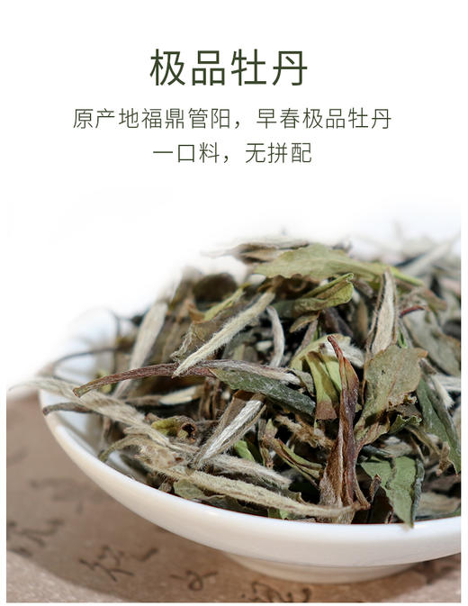 400克 超品牡丹王 2019年 小箱装收藏级 福鼎管阳纯料 出口品质 资质全 商品图1